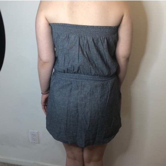 Sleeveless Blue Derek Heart cotton tied dress! - Picture 7 of 7